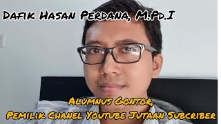 Alumni Gontor Pemilik Chanel Youtube Jutaan Sucriber