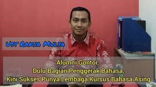 Alumni Gontor Pemilik Kursus Bahasa Asing