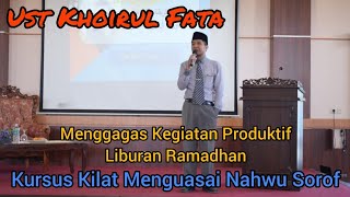 Alumni Gontor Penggagas Kursus Kilat Nahwu Sorof Metode Bernyanyi