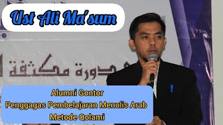 Alumni Gontor Penggagas Pembelajaran Menulis Bahasa Arab yang Menyenangkan