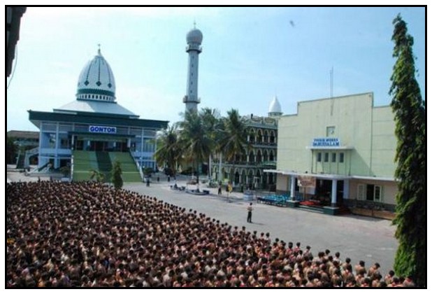 Jumlah santri pesantren Gontor